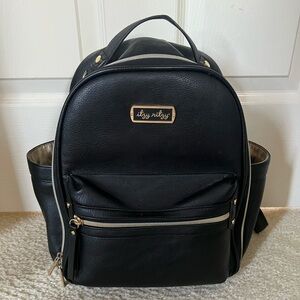 Itzy Ritzy Black Mini Diaper Bag